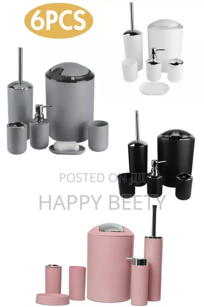 6pcs Bathroom Accessories Set