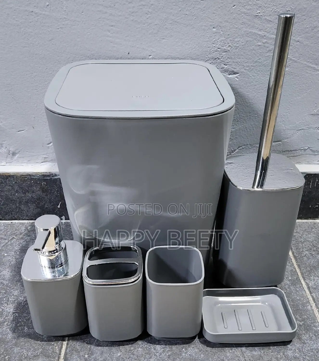 6pcs Bathroom Accessories Set