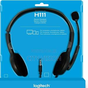 Logitech H111 Stereo Headset!! One Plug Logitech H111!! - main view