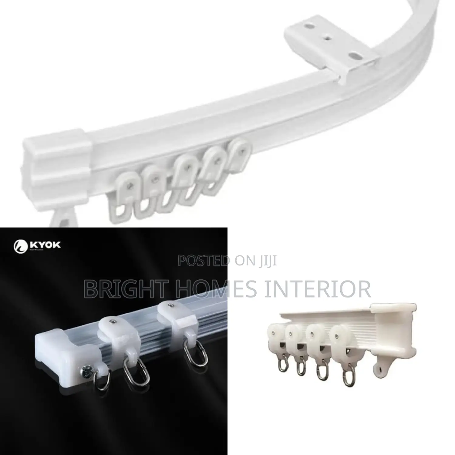 Bendable Curtain Rails Hospital Rails Mosquito Net Rails
