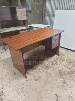 1.5 MTRS Office Desk Dark Walnut