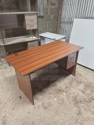 1.5 MTRS Office Desk Dark Walnut