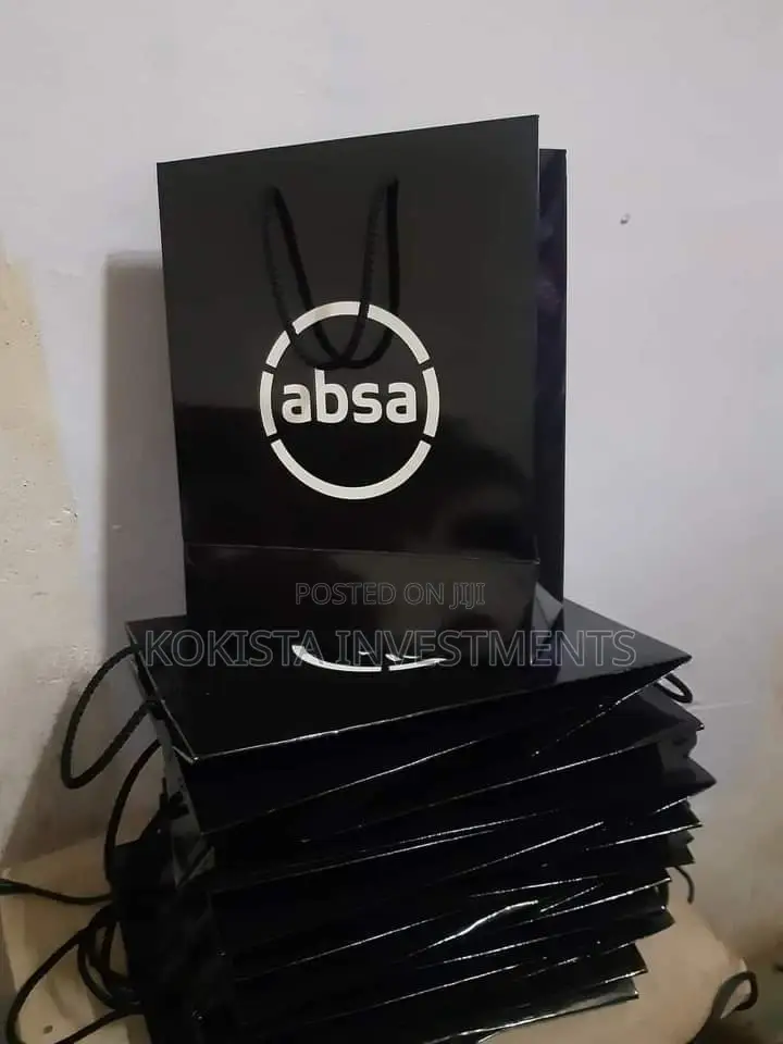 Branded Black Gift Bags