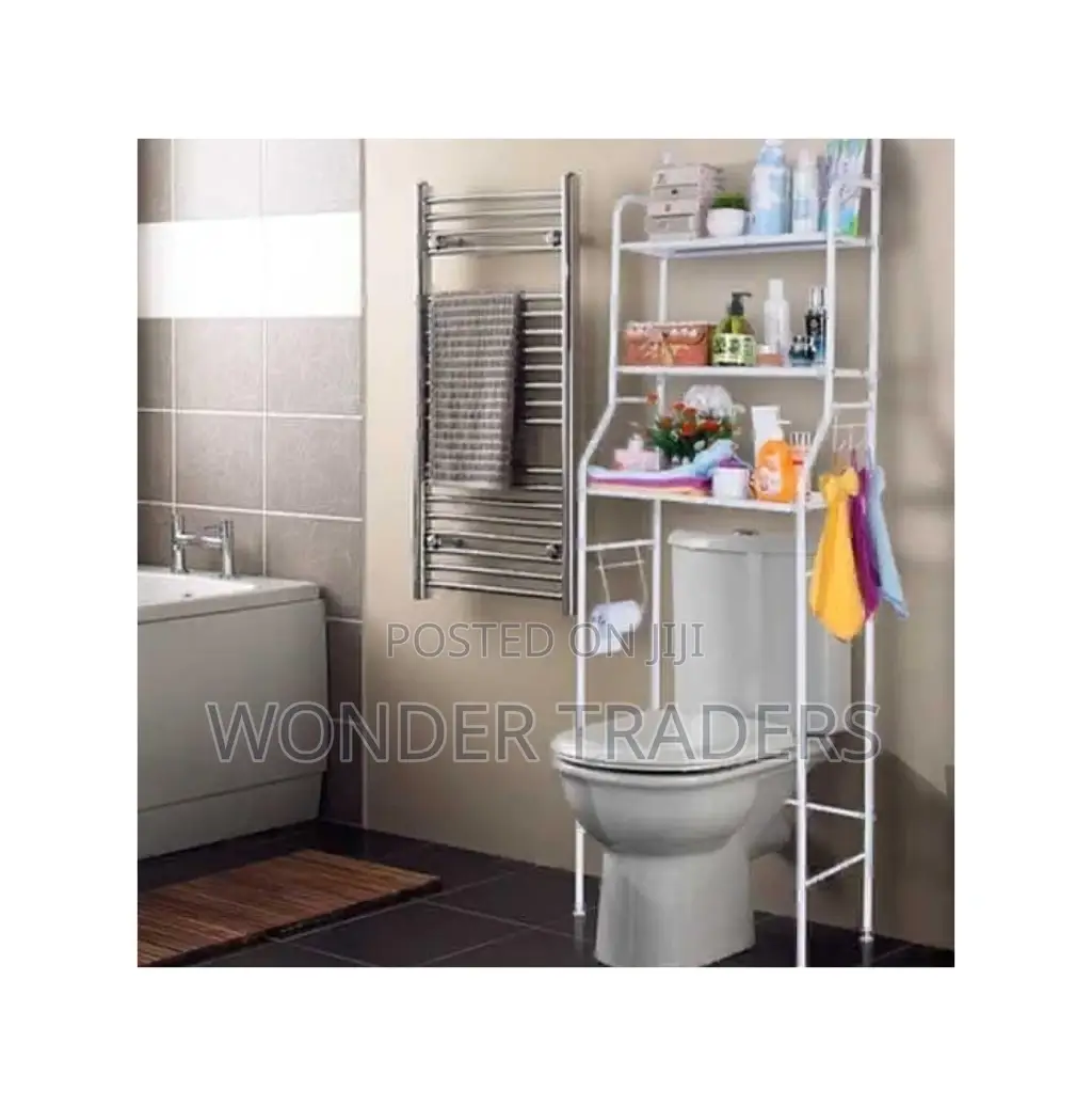 Over the Toilet Rack Organizer Toilet Stand Tidy Organizer