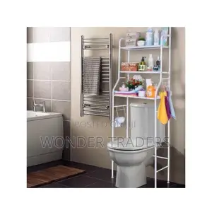 Over the Toilet Rack Organizer Toilet Stand Tidy Organizer