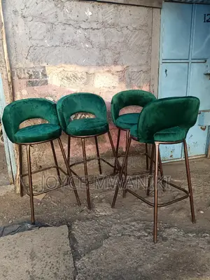 Unique Counter High Stools, Powder Coated
