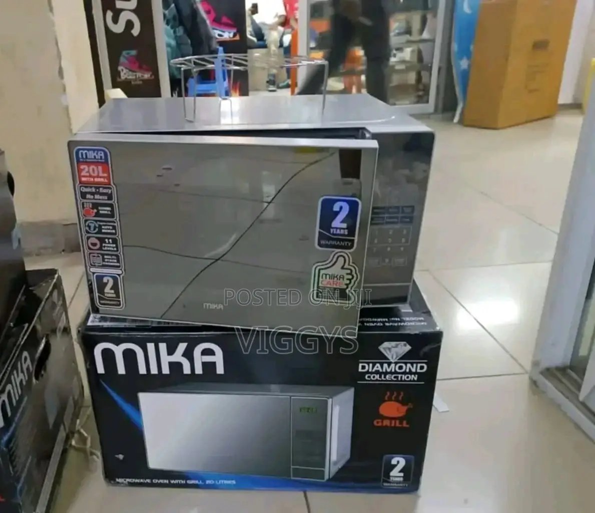Original Mika Microwave With Grill