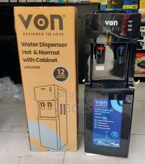 Amazing Von Black 3 Taps Water Dispenser
