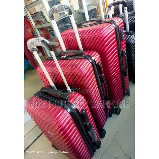 3 in 1 Unbreakble Rubber Suitcase Briefcase Travel Bag