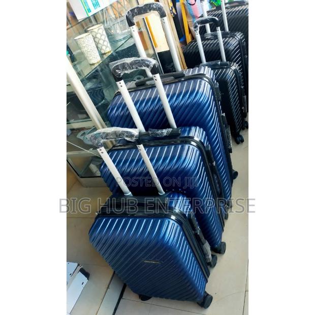 3 in 1 Unbreakble Rubber Suitcase Briefcase Travel Bag - thumbnail 3