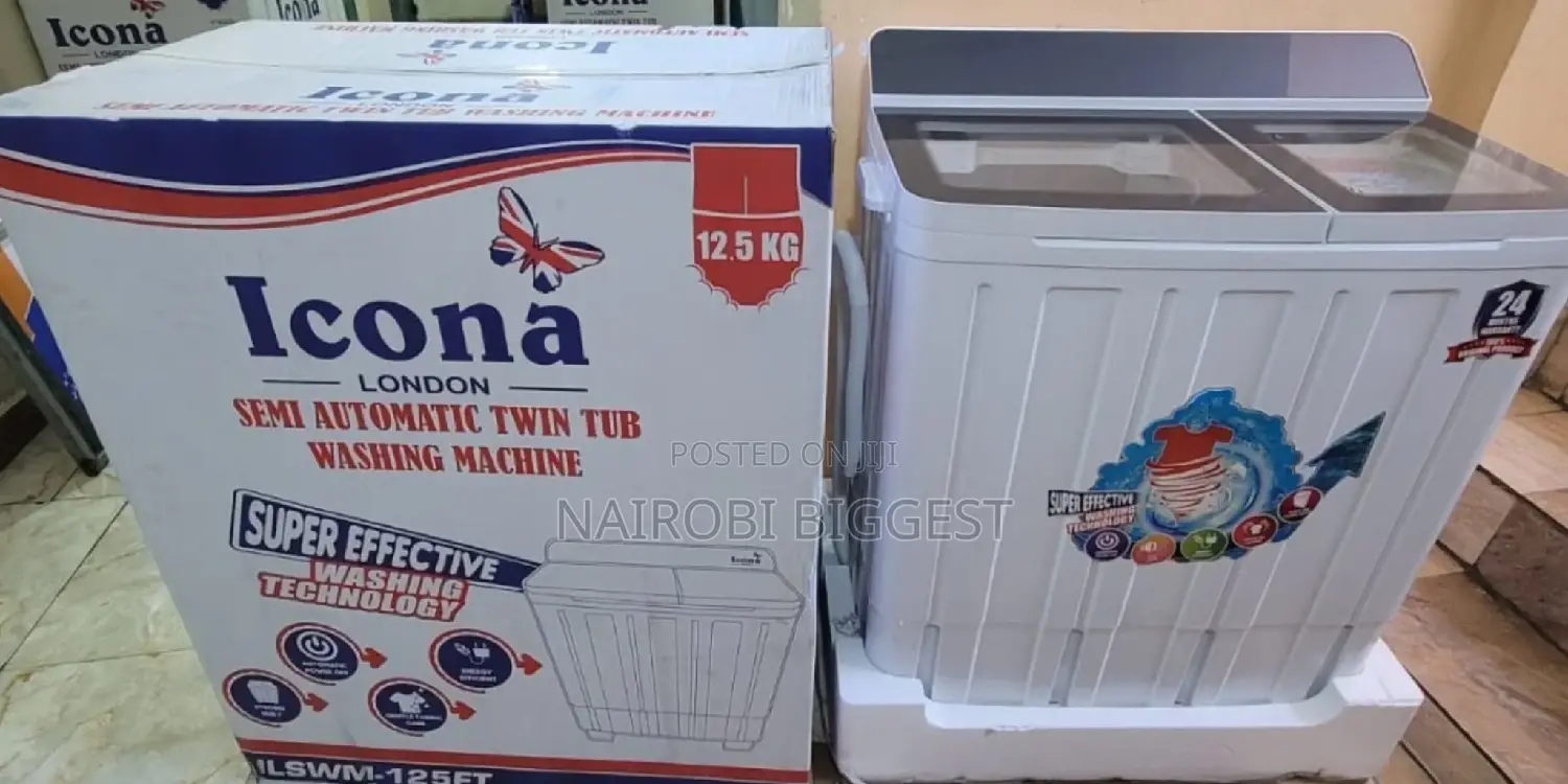 Icona 12.5 Kgs Washing Machine