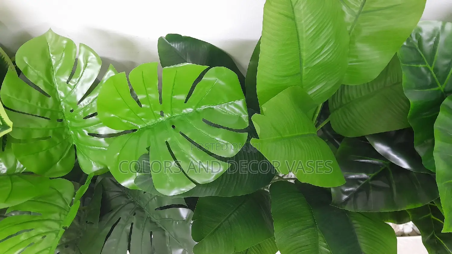 Monstera and Banana Artificial Plants Available