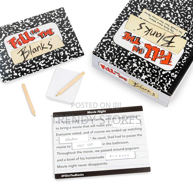 Fill in the Blanks Game - main view