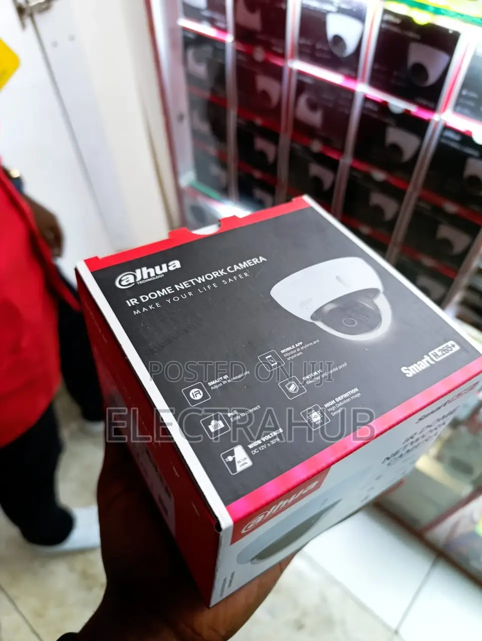 Dahua Smart H.265+ IR Dome Network 4MP IP Camera