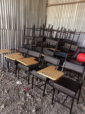 College Chair, Black Unique Design 