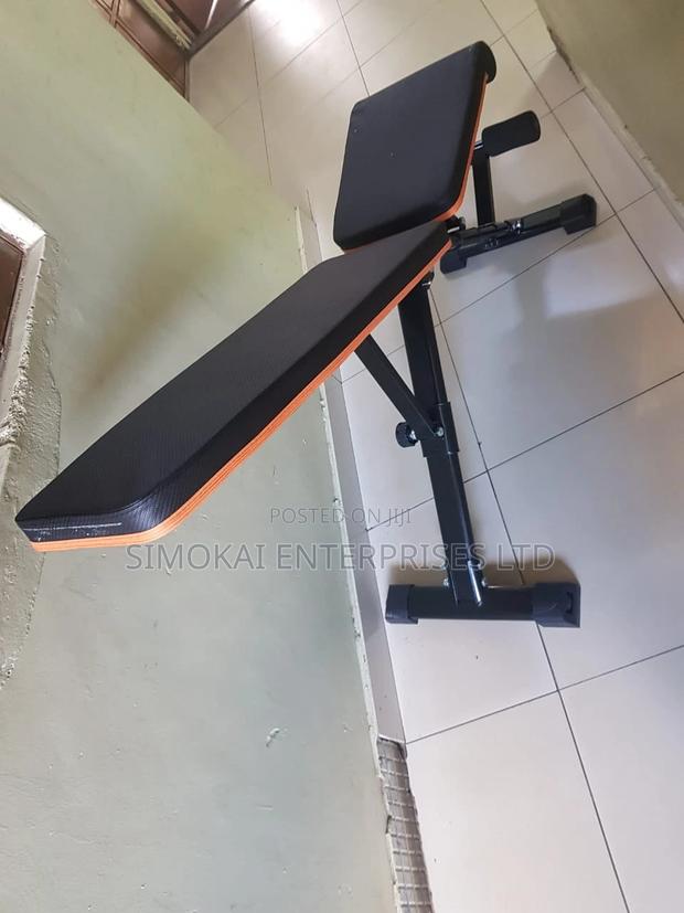 Home Workout Foldable Bench With Leg Support - main view
