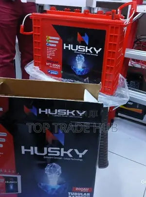 Husky Tall Tubular Solar Battery 200 Ah