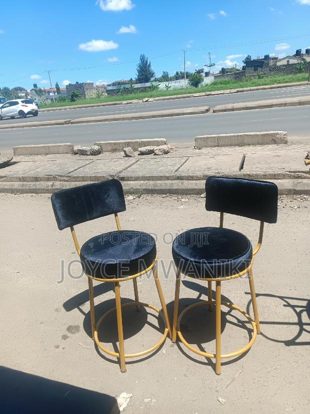 Low Stools, Black and Gold  - thumbnail 2