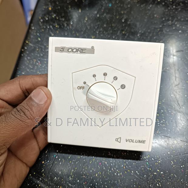 5 Core Ceiling Speaker Volume Control