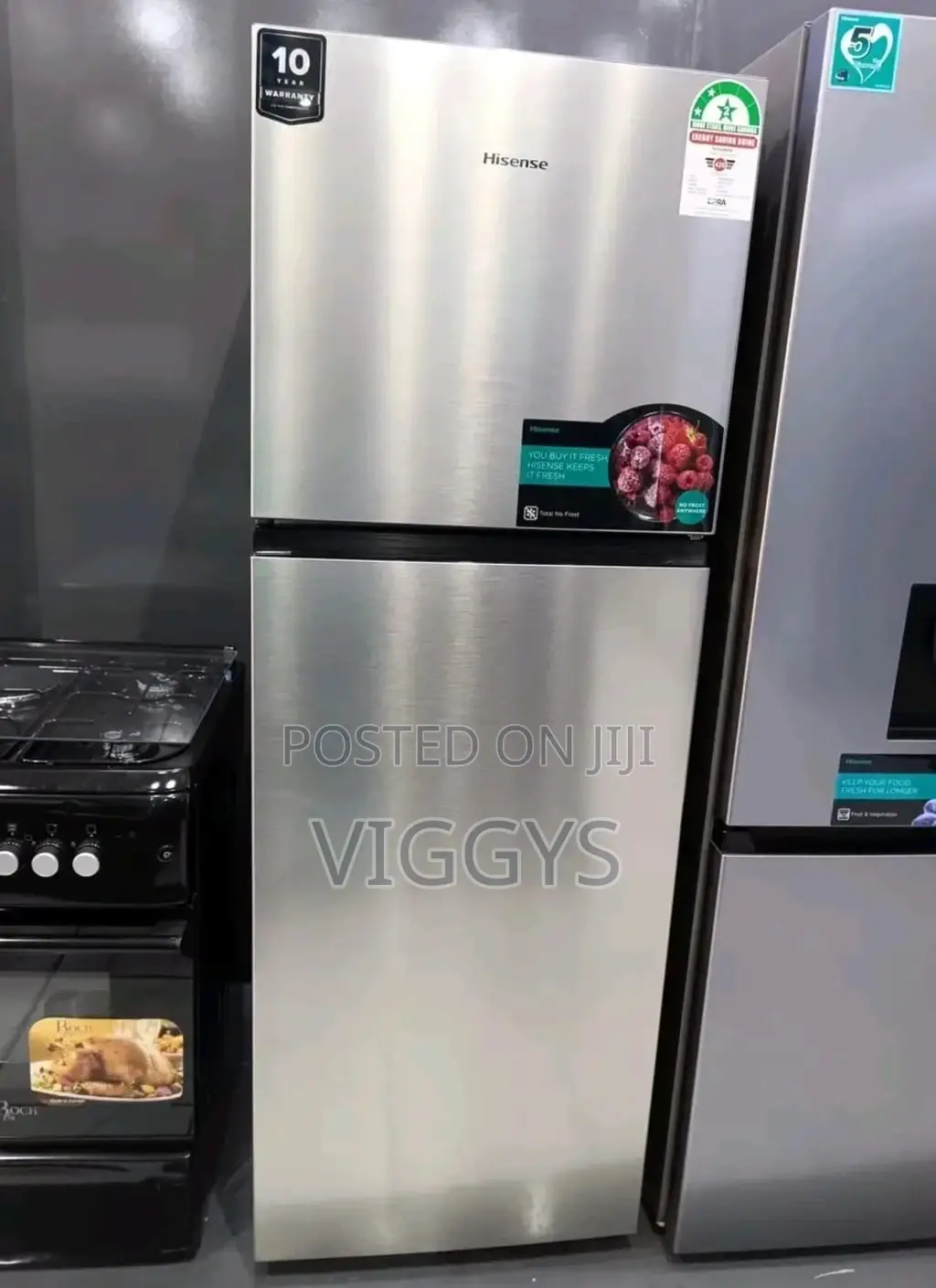 Original Hisense 320 Litres Non Frost Fridge