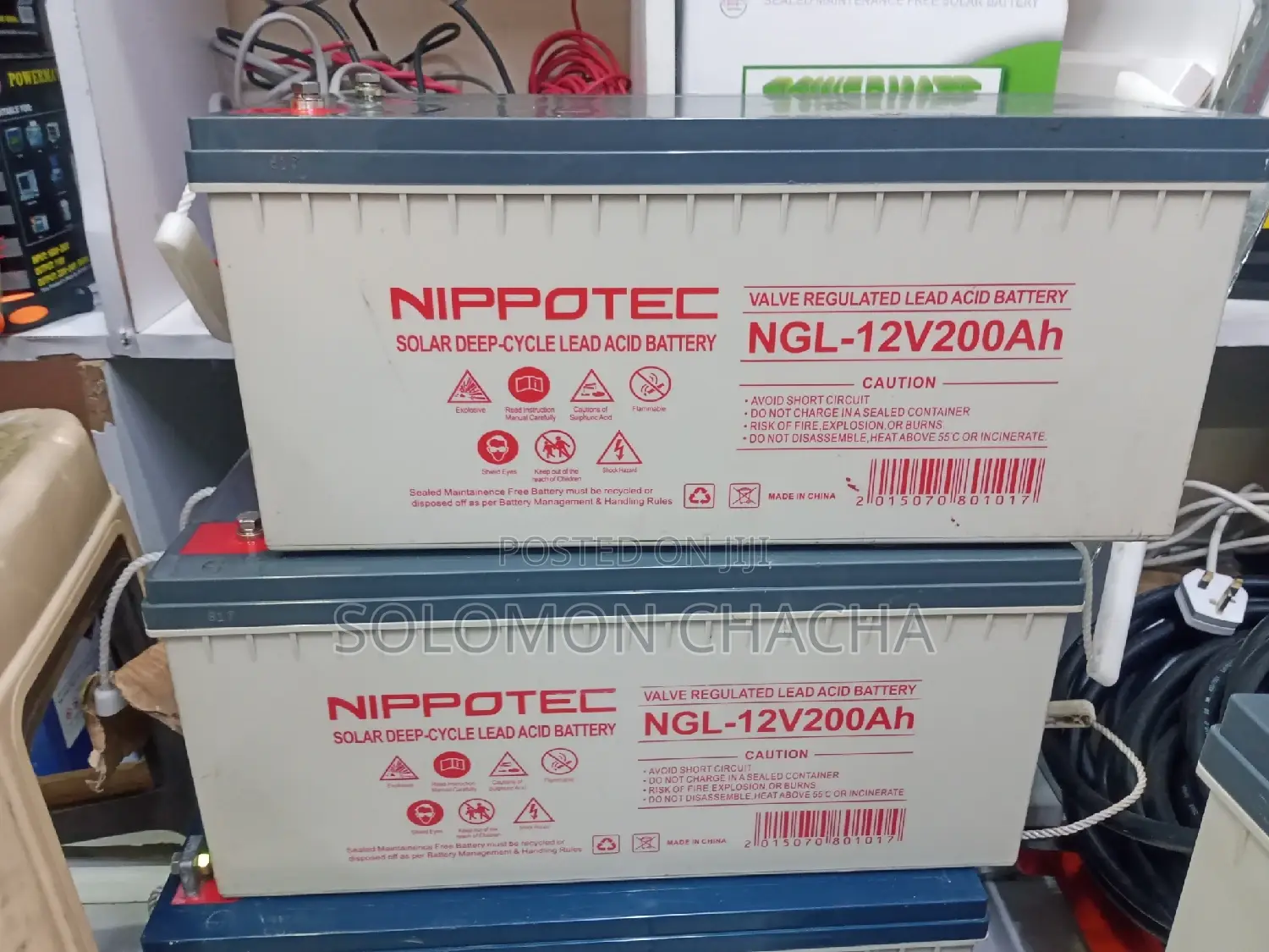 Nippotec 200ah 12v Deep Cycle Battery