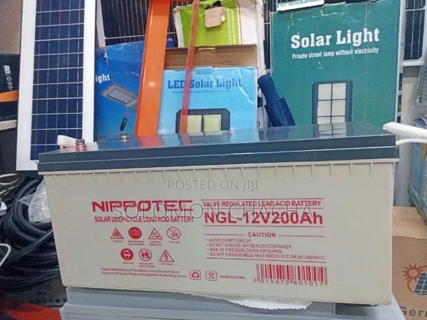 Nippotec 200ah 12v Deep Cycle Battery - thumbnail 2