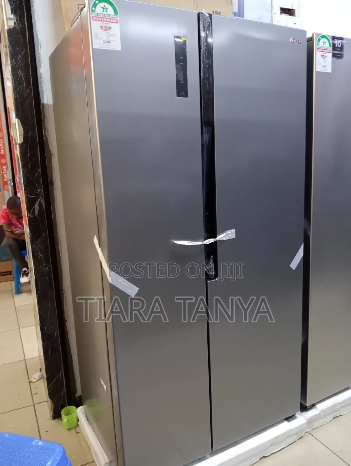 LG 519 Liters GC-FB507PQAM Frost Free Side by Side Fridge