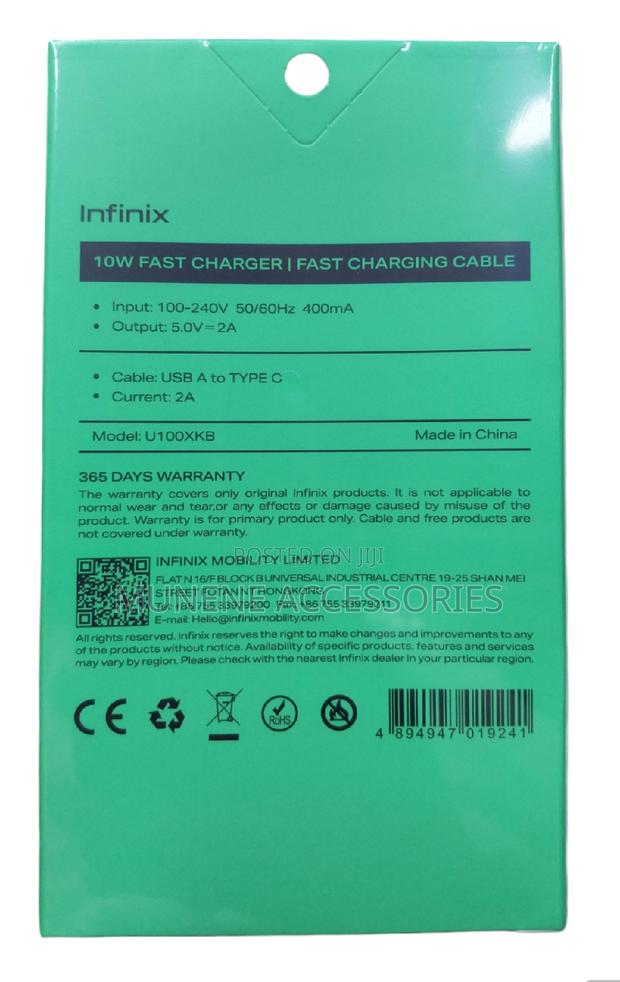 Infinix Original Micro Data Cable Charger for All Smartphone - thumbnail 2