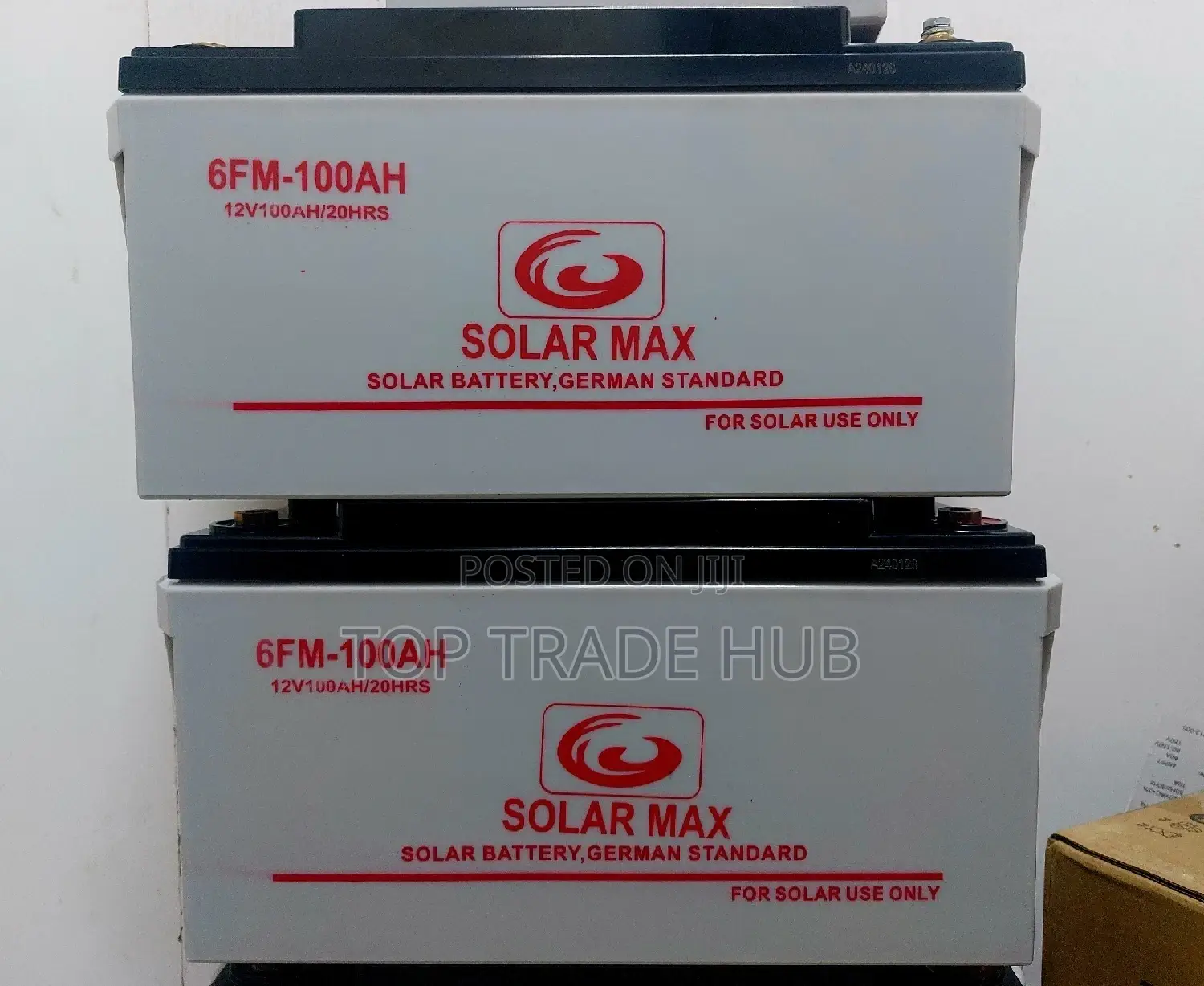Solar Max Solar Battery 12v100ah