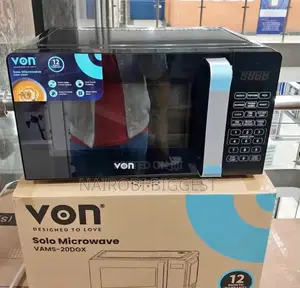  Von Black 20 Litres Microwave