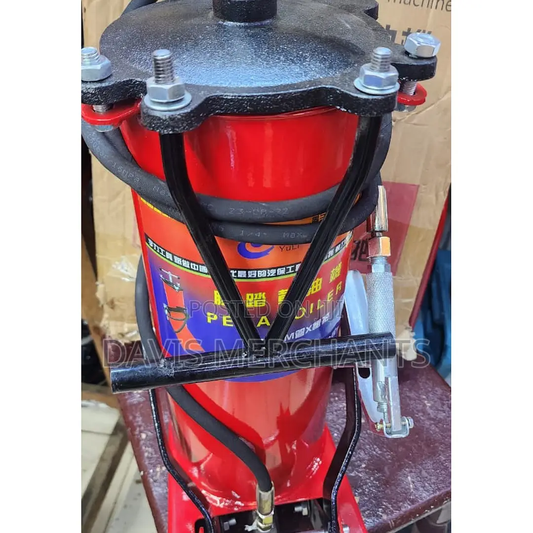 Pedal Peanut Butter or Grease Bucket Machine