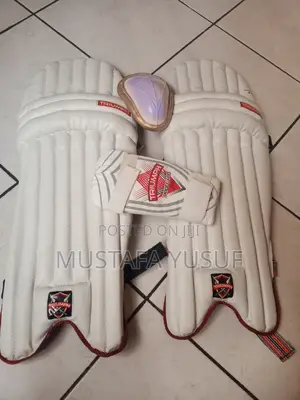 Cricket Set of Pads ,Guards and Gloves .