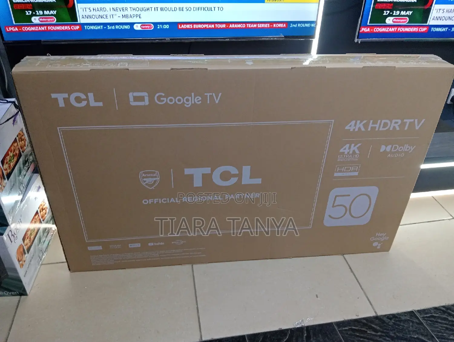 TCL 50′′ P635 HDR Google Smart