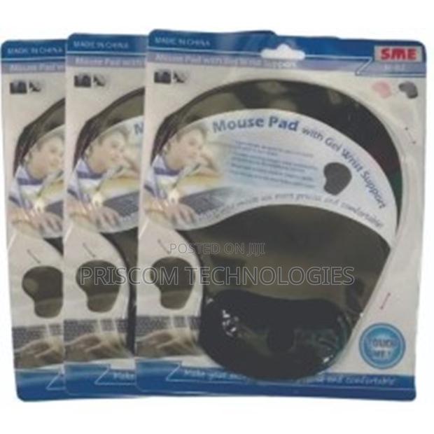 Mouse Pad With Gel Wrist Support for Computer, Laptop,Gaming - thumbnail 2