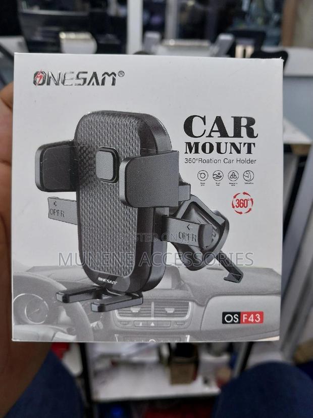 Car Vent Phone Mount Holder With 360 Rotation, High Quality