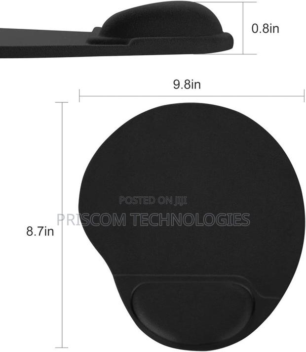 Mouse Pad With Wrist Support, Ergonomic Mouse Pad With Wrist