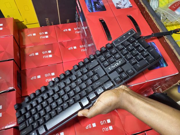 Gaming Set Backlit Keyboard, Mouse,Headset and Mouse Pad - main view