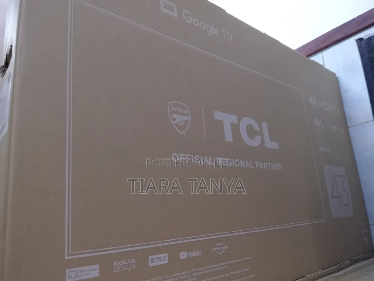 TCL 43" Smart Google Tv