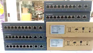 8 CCTV 8 Port Poe Switch With 2 Uplink Port 120w Power