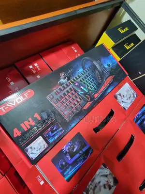 Backlit Keyboard and Headset