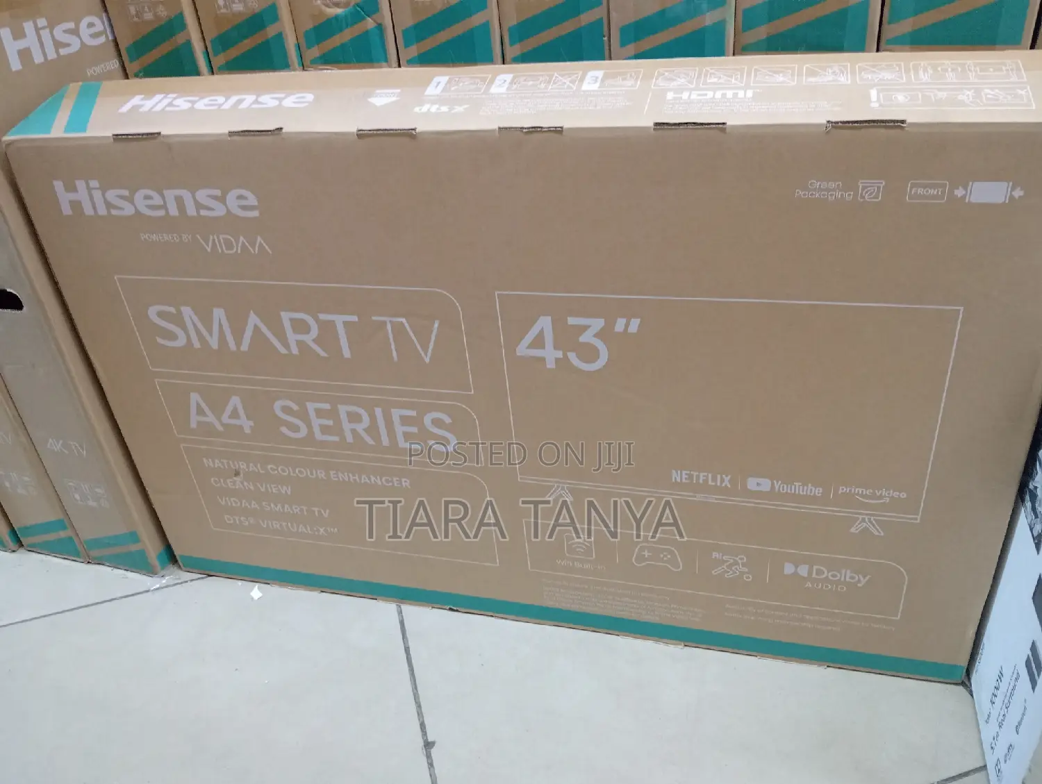 Hisense 43 Inch 43a4 Smart FHD 1080p TV