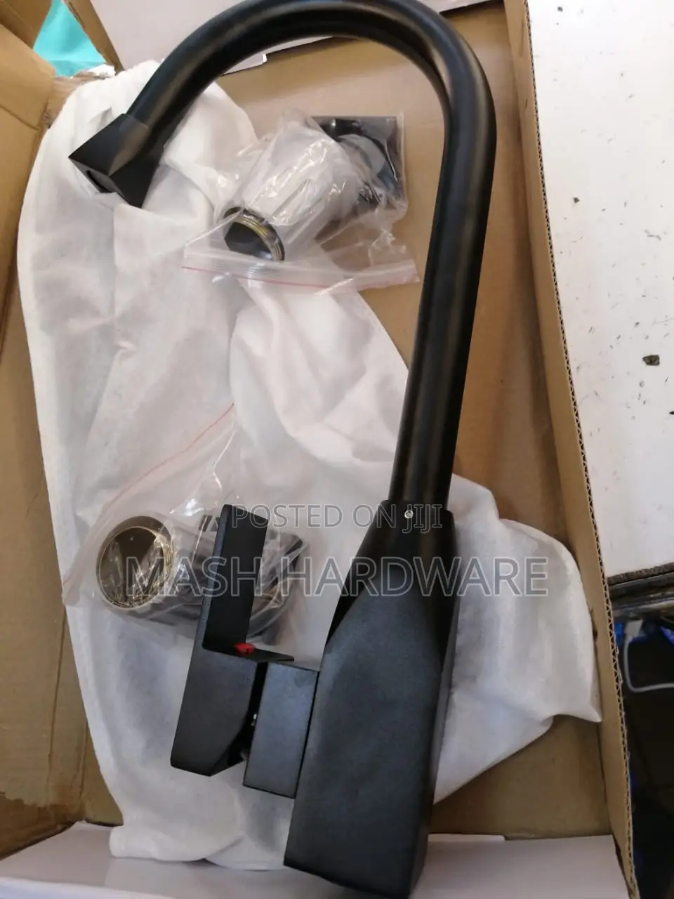 Divine Matt Black Spout Mixer
