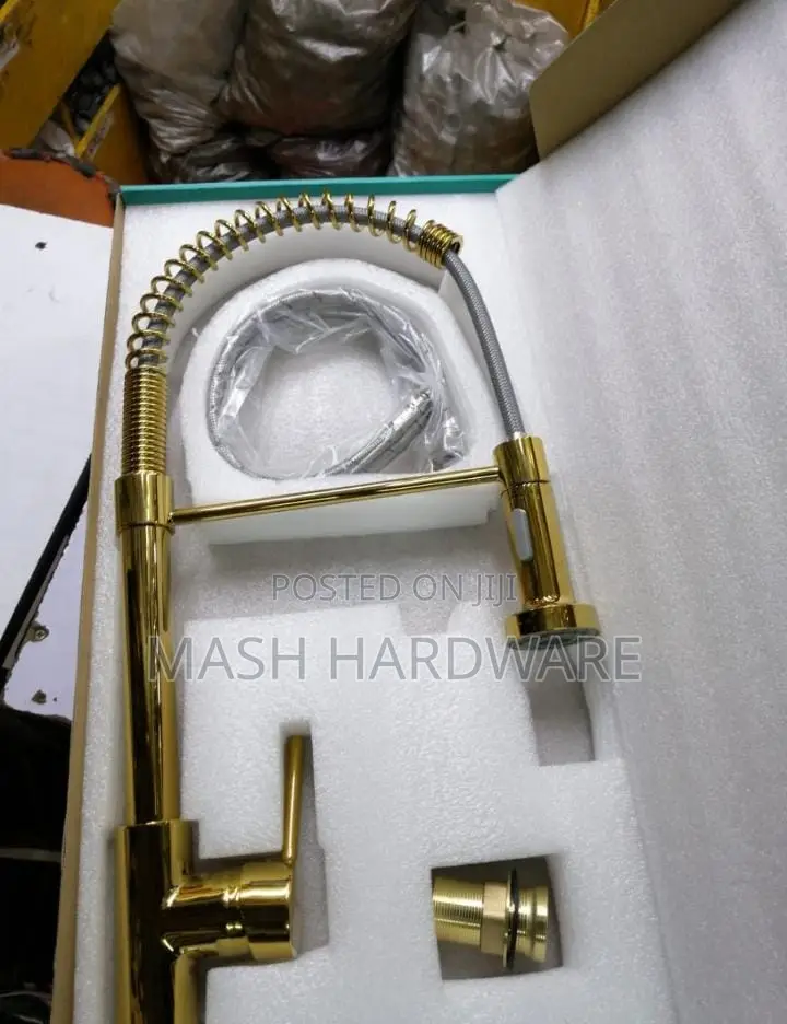 Brass Kitchen Mixer