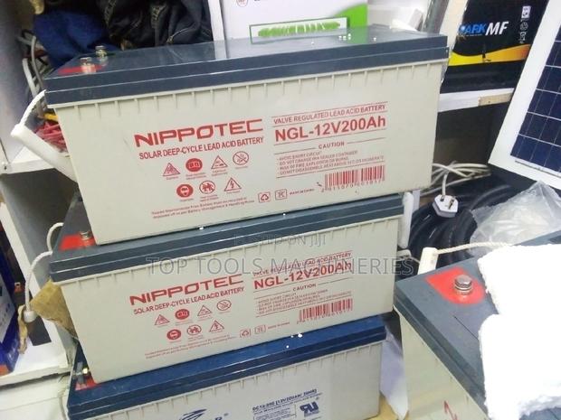 Nippotec 200ah 12V Deep Cycle Battery - main view