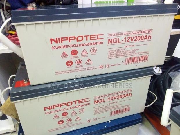 Nippotec 200ah 12V Deep Cycle Battery - thumbnail 3