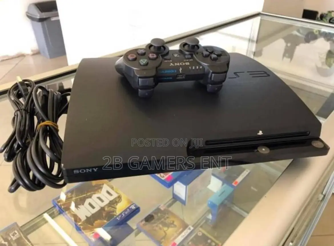 Ps3 Slim. Chipped 16 Games-1 Pad