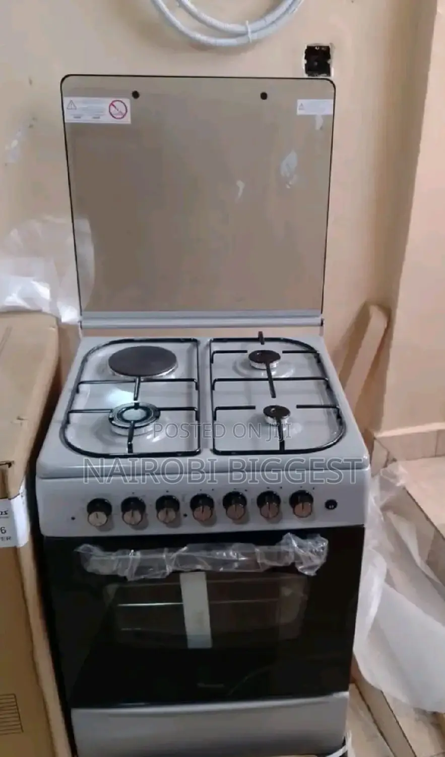 +Amazing Ramtons RF/406, 3G+1E 60X60 Silver Cooker