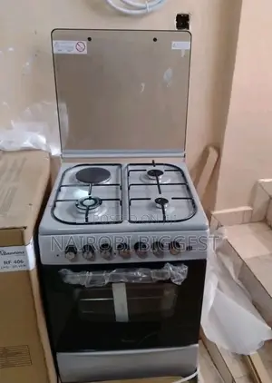 #Good Working Ramtons RF/406, 3G+1E 60X60 Silver Cooker