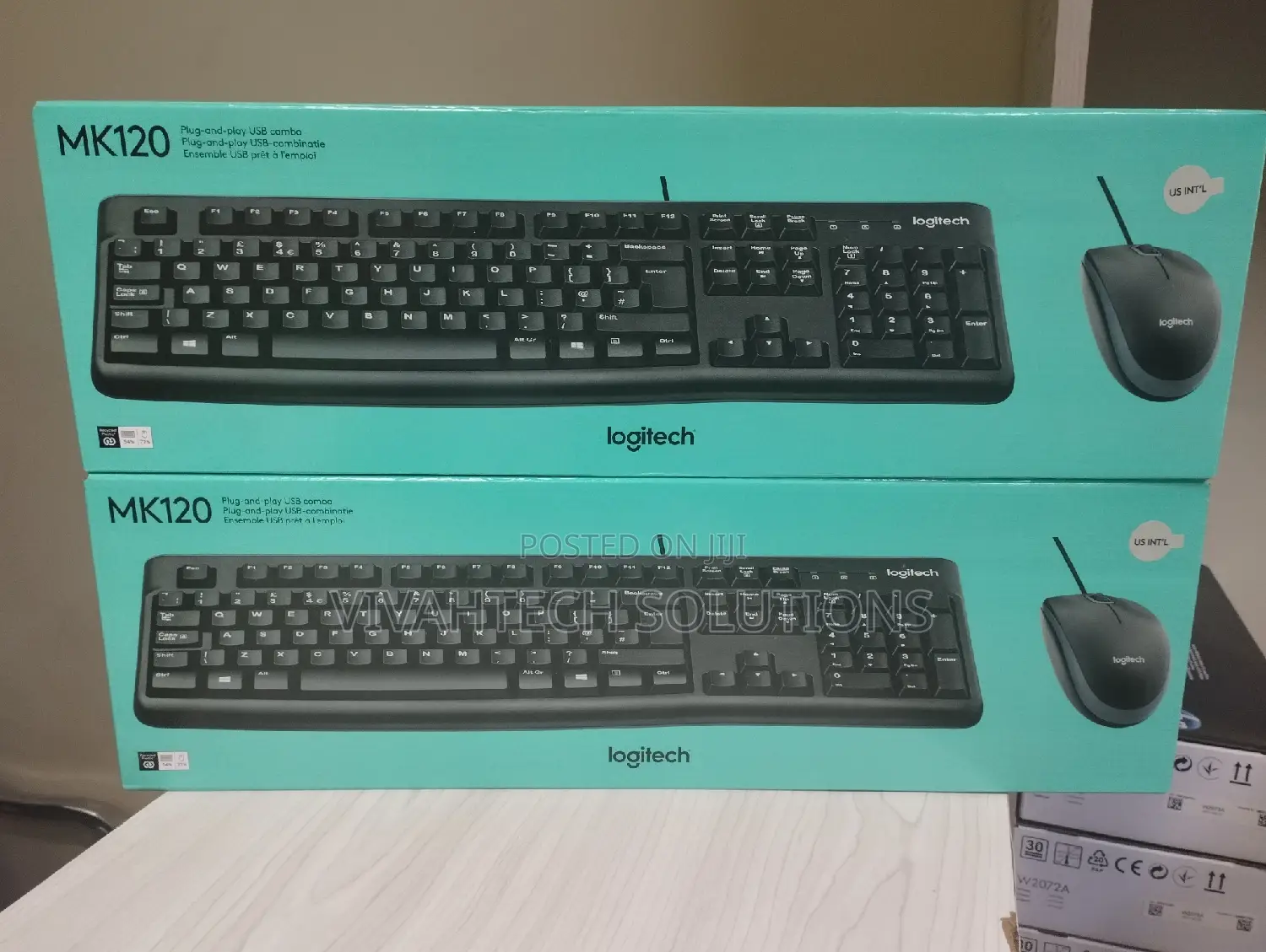 Logitech MK120 USB Corded Keyboard !! Logitech MK120