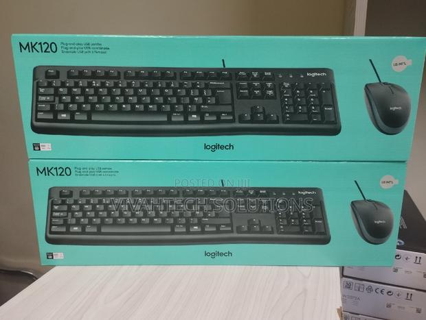 Logitech MK120 USB Corded Keyboard !! Logitech MK120 - main view